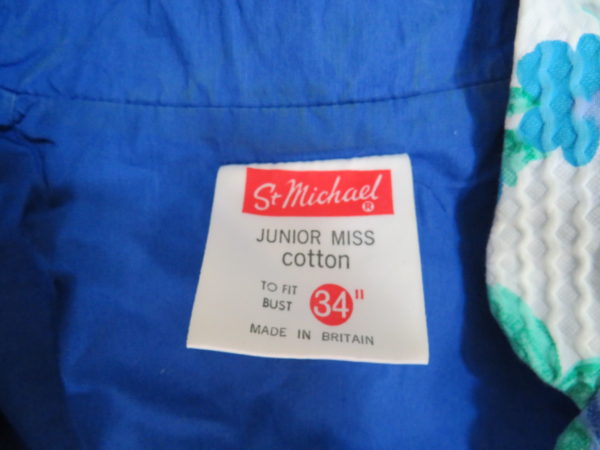 junior miss  floral dress label