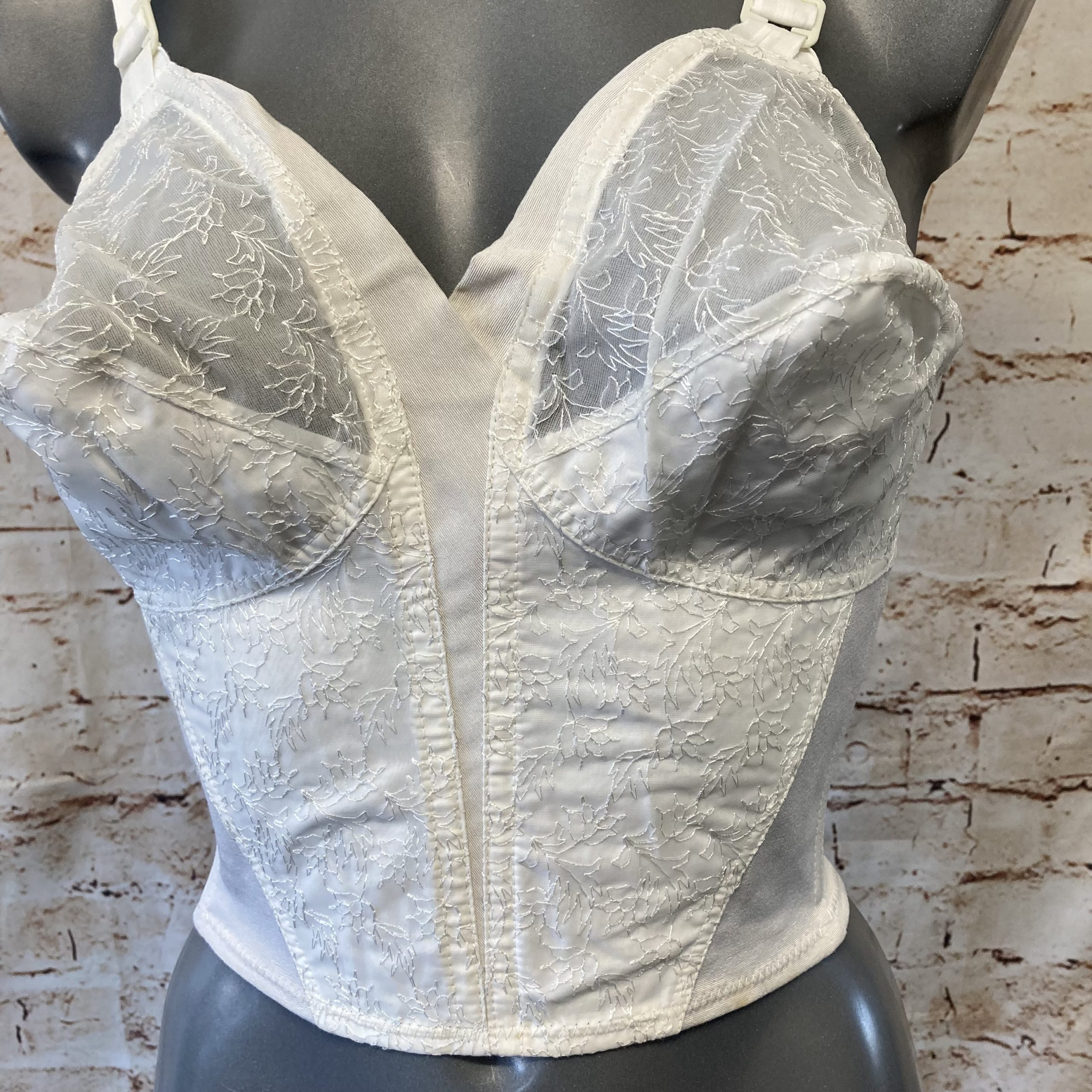 Vintage 1960s Playtex Longline Bra For Sale. Mad Men Fashion Lingerie  sixties